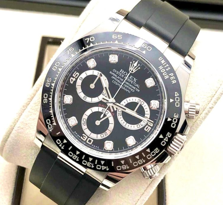Rolex Daytona Diamond Dial 116519ln Unworn Full Set
