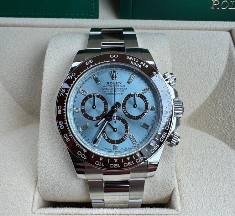 Rolex Daytona Diamond Dial New 2024 Platona White Tag Full Set