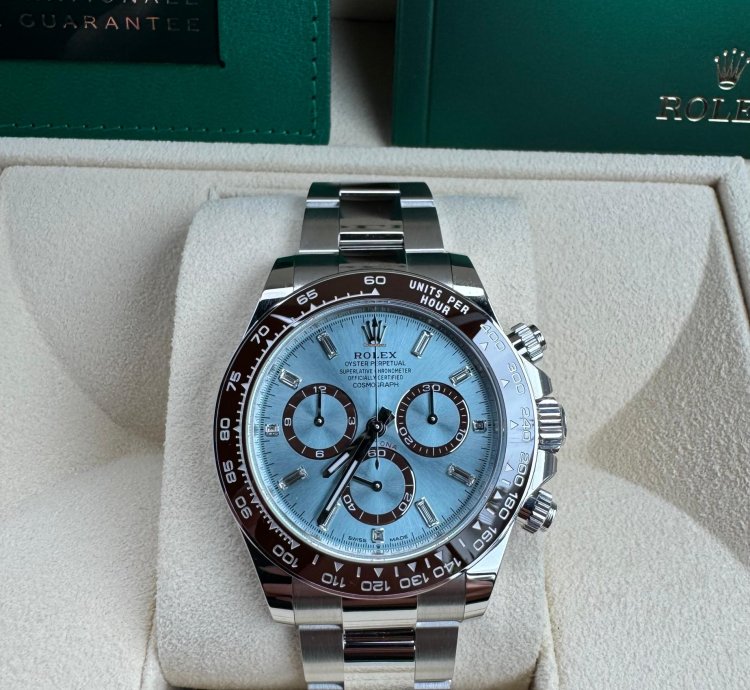 Rolex Daytona Diamond Dial New 2024 Platona White Tag Full Set