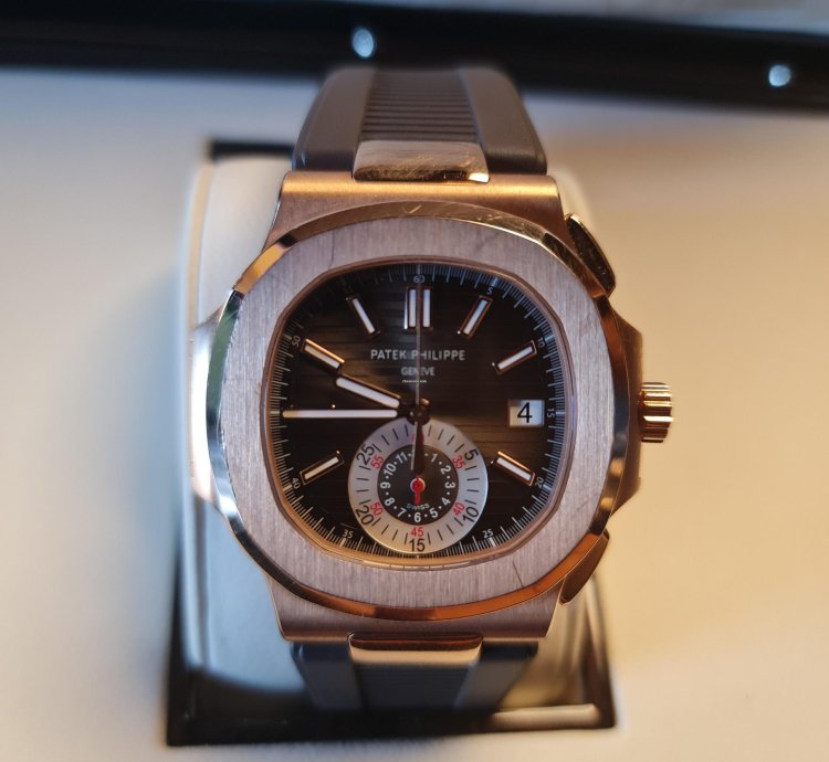 Patek Philippe Nautilus 5980r-001rose Gold Full Set