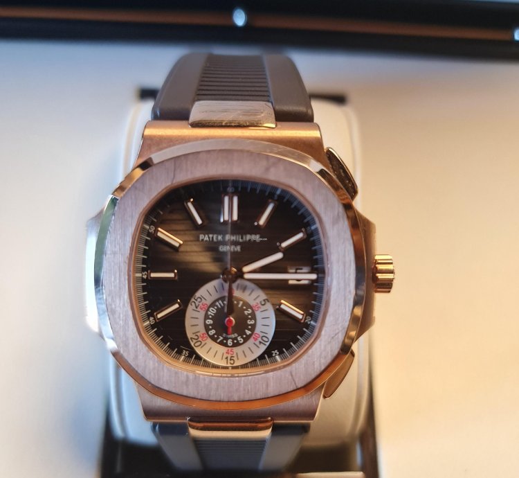 Patek Philippe Nautilus 5980r-001rose Gold Full Set