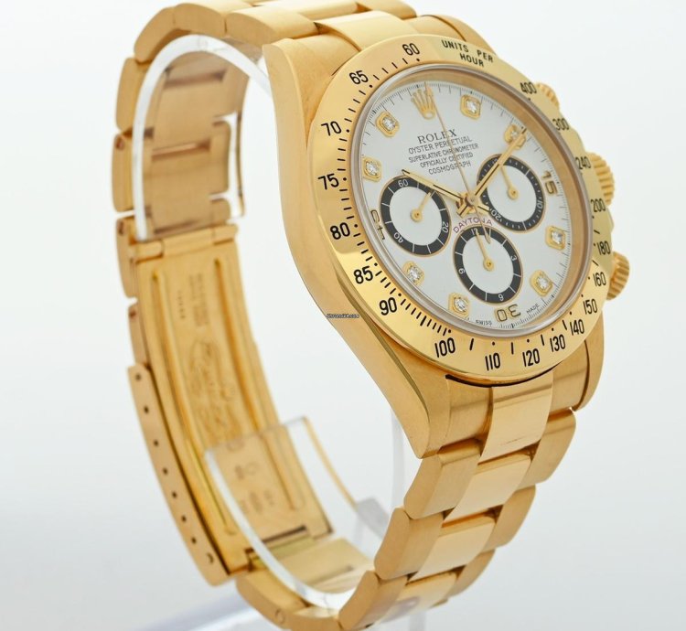 Rolex Daytona Diamonds Zenith 16528 -serie Nos New Old Stock