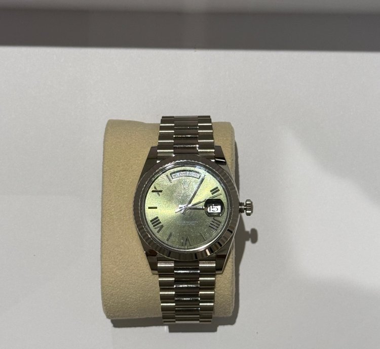 Rolex Day-date 40 Full Set 2025 Model Both Tags Unworn New With Invoice