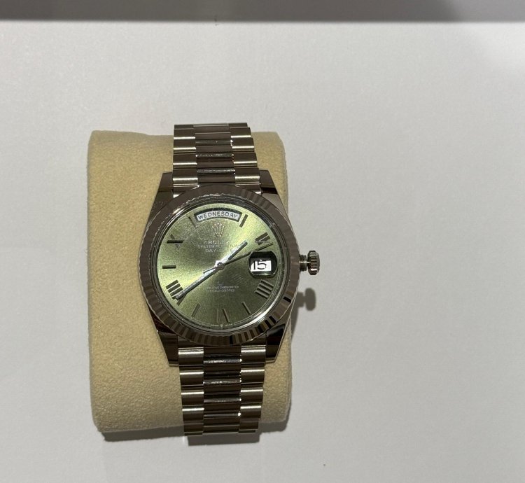 Rolex Day-date 40 Full Set 2025 Model Both Tags Unworn New With Invoice