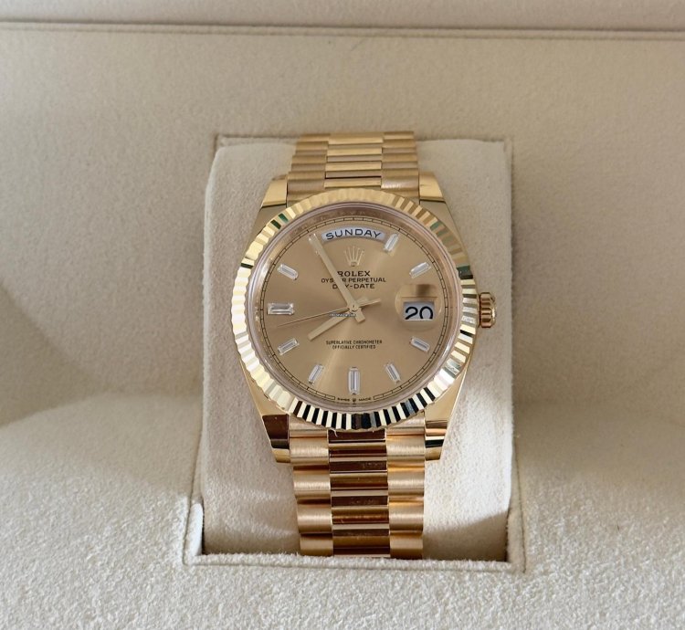 Rolex Day-date 40 Full Set Available In Dubai Unworn