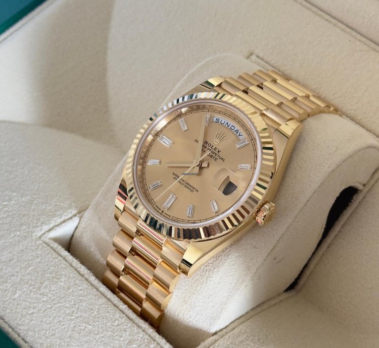 Rolex Day-date 40 Full Set Available In Dubai Unworn