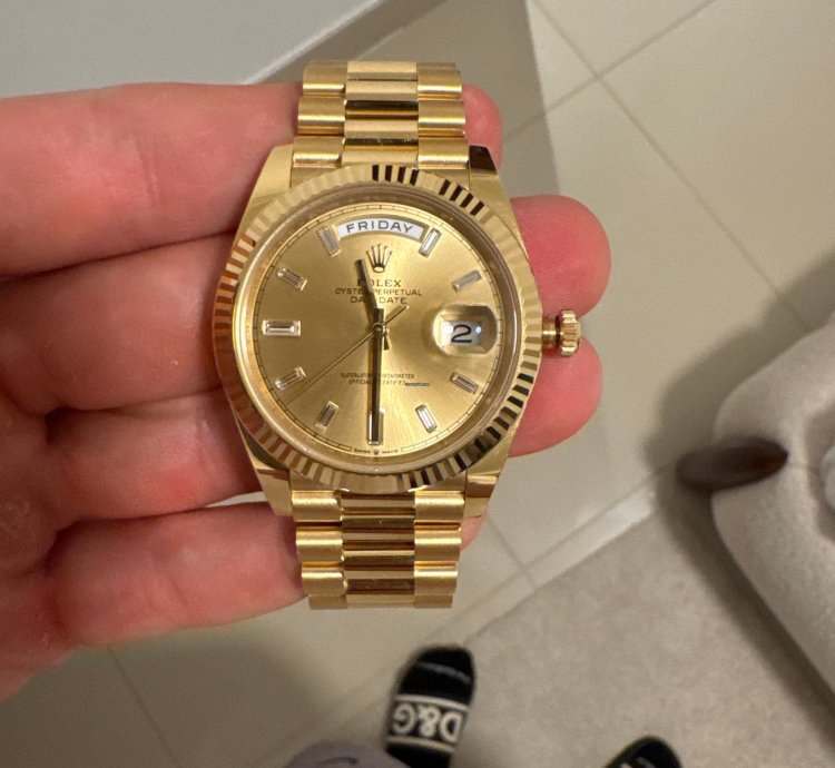 Rolex Day-date 40 Full Set Available In Dubai Unworn
