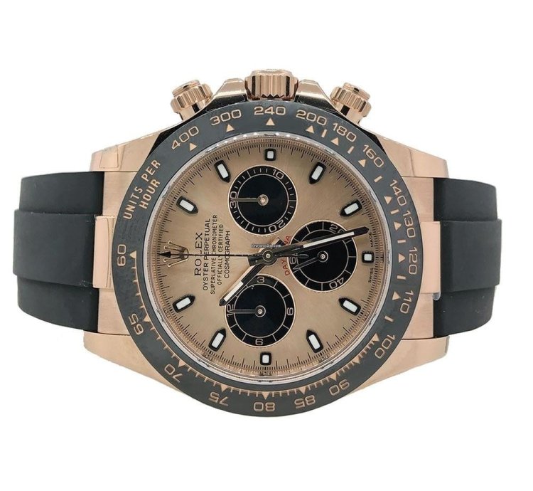Rolex Daytona Everose Gold - Oysterflex
