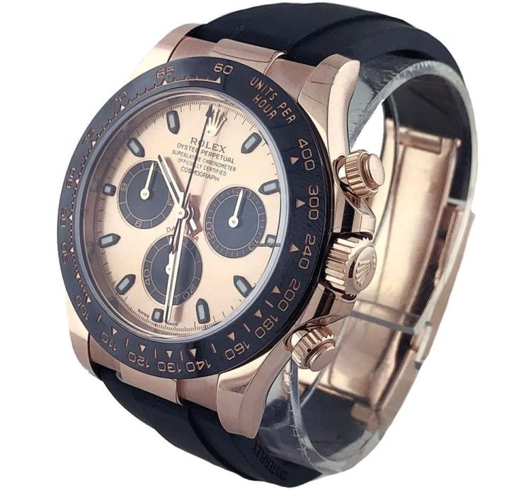 Rolex Daytona Everose Gold - Oysterflex