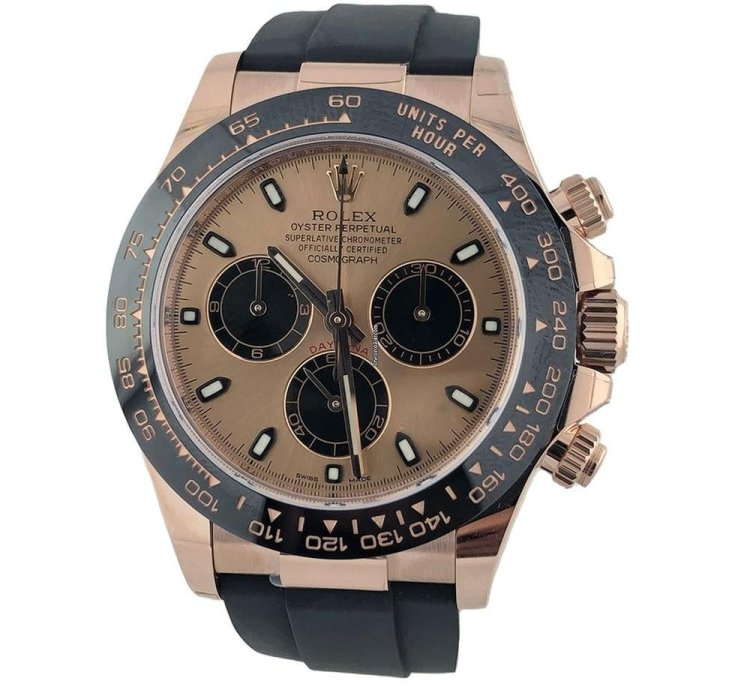 Rolex Daytona Everose Gold - Oysterflex