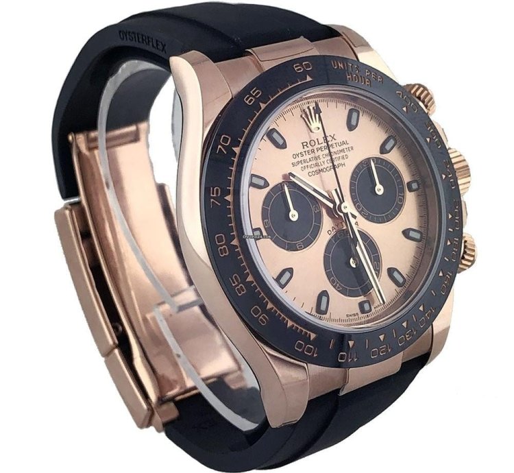 Rolex Daytona Everose Gold - Oysterflex
