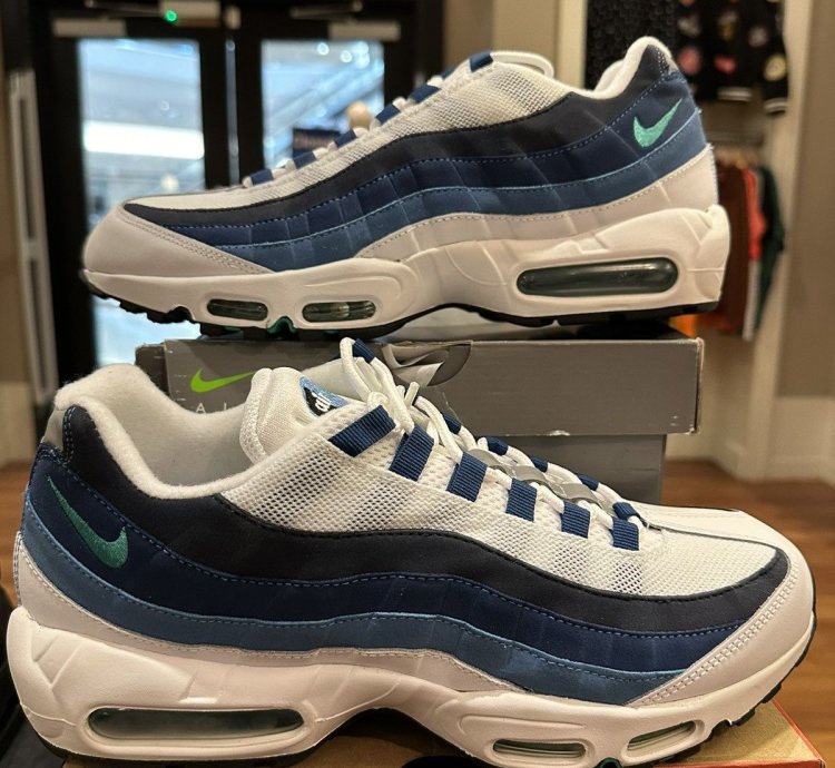 Air Max 95 White Skate Blue