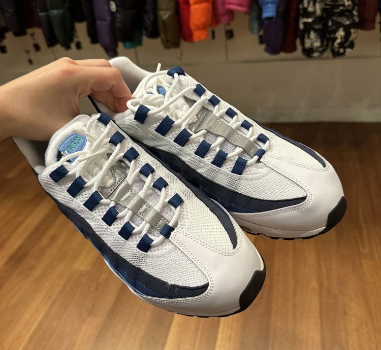 Air Max 95 White Skate Blue