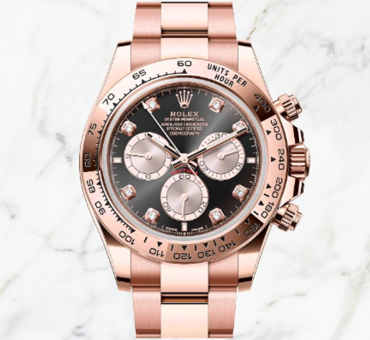 Rolex Daytona Everose Gold Black Diamond Dial 126505 unworn 2024
