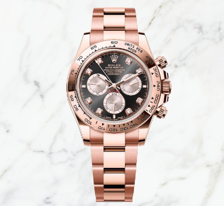 Rolex Daytona Everose Gold Black Diamond Dial 126505 unworn 2024
