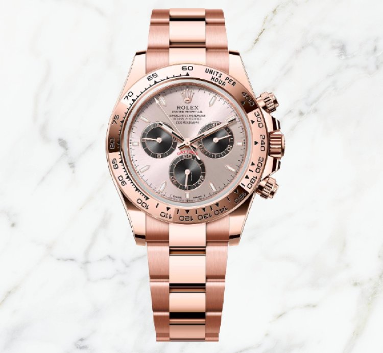 Rolex Daytona Everose Gold Sundust Dial 126505 new Unworn