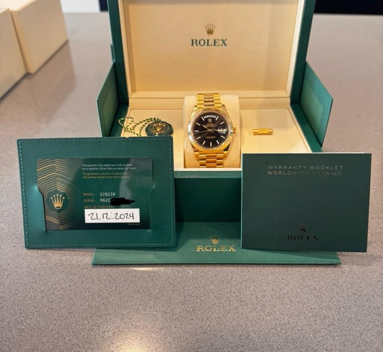 Rolex Day-date 40 Full Set Worn Handful Of Times