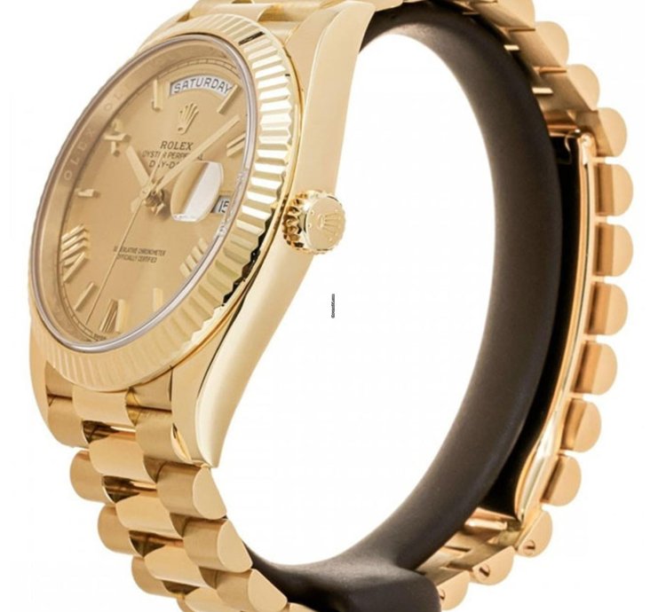 Rolex Day-date 40 Gold Dial 2022