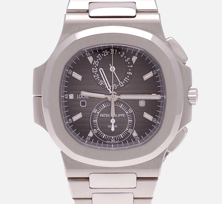 Patek Philippe Nautilus 5990 1a-001 Travel Time Chronograph