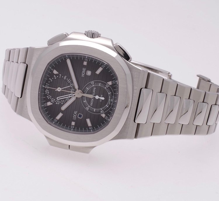 Patek Philippe Nautilus 5990 1a-001 Travel Time Chronograph