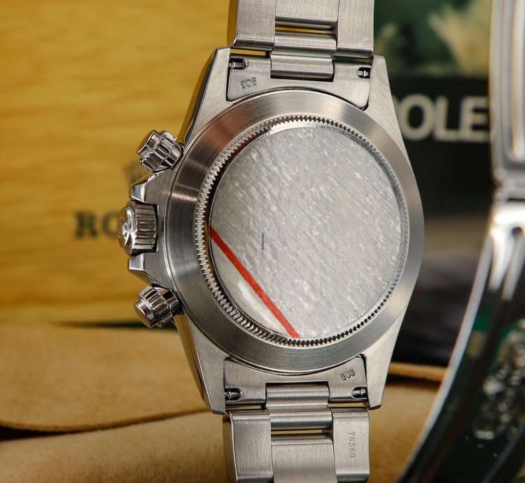 Rolex Daytona Floating Black Dial Cream Patrizzi Subdials Ref 16520 Serial Service 2024