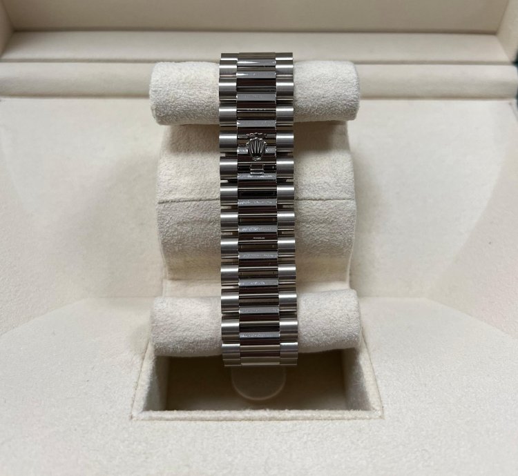 Rolex Day-date 40 Gr Green Neu 2023 Full Set