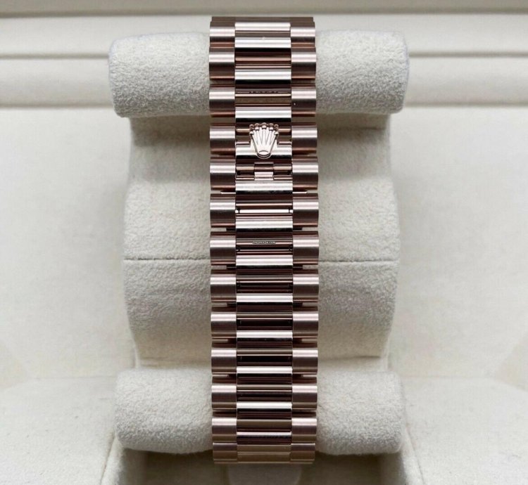 Rolex Day-date 40 Gr Olive Neu 2024 Everose Full Set