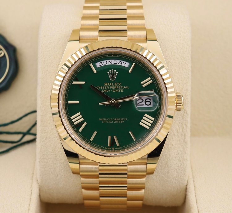 Rolex Day-date 40 Green