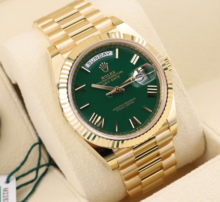 Rolex Day-date 40 Green