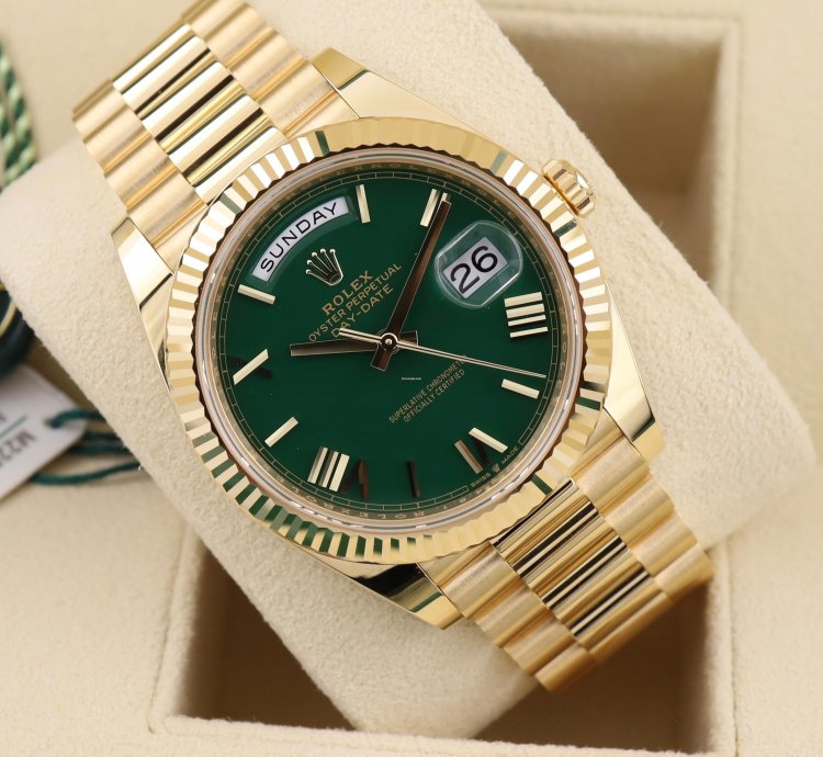 Rolex Day-date 40 Green