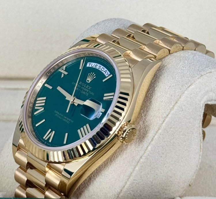 Rolex Day-date 40 Green Dial 11 2024 New