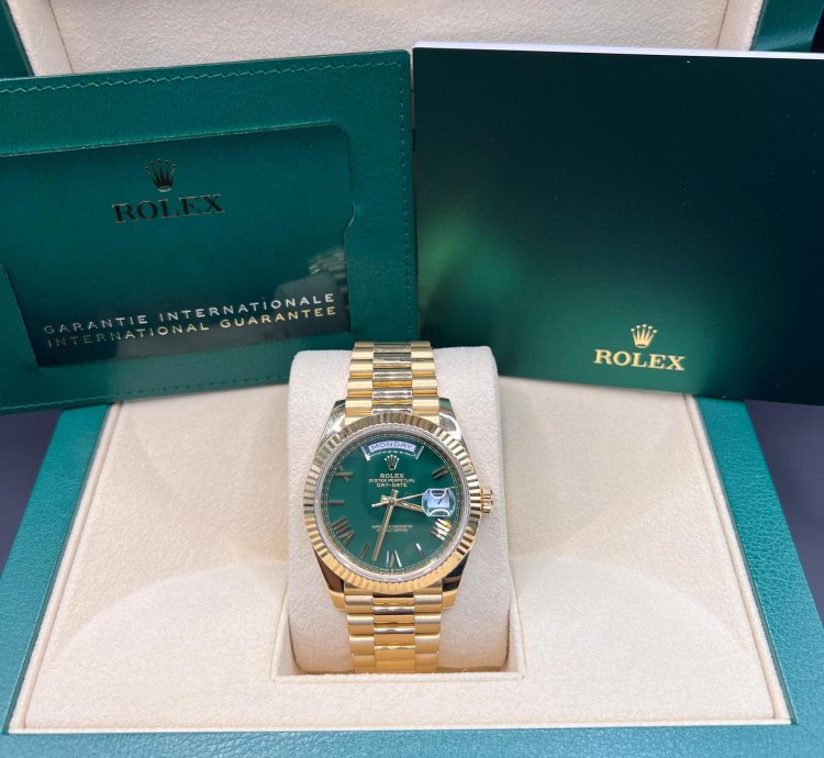 Rolex Day-date 40 Green Dial 40mm