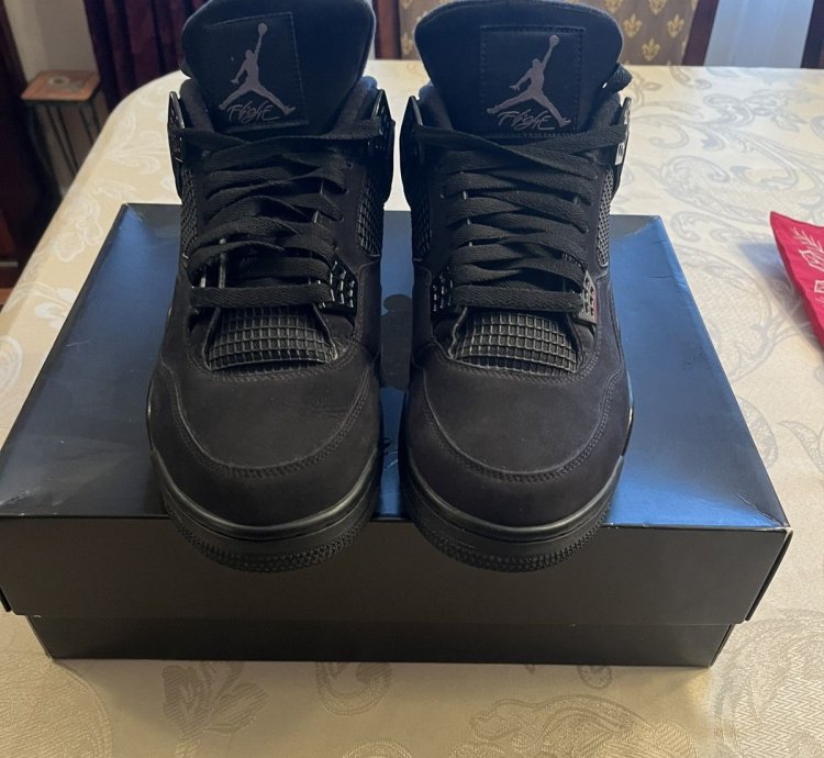 Black Cat Air Jordan 4 2020