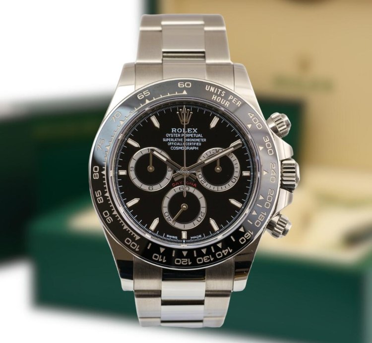 Rolex Daytona Full Set - Daytona 126500ln New Model 2024 Steel Rim Bezel Ceramic New Watch
