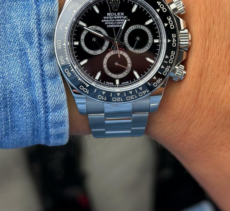 Rolex Daytona Full Set - Daytona 126500ln New Model 2024 Steel Rim Bezel Ceramic New Watch