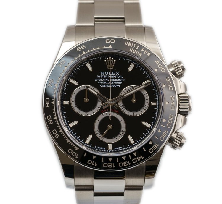 Rolex Daytona Full Set - Daytona 126500ln New Model 2024 Steel Rim Bezel Ceramic New Watch