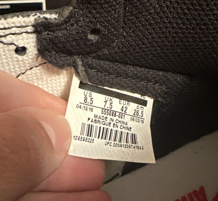 Bred Air Jordan 1 Banned