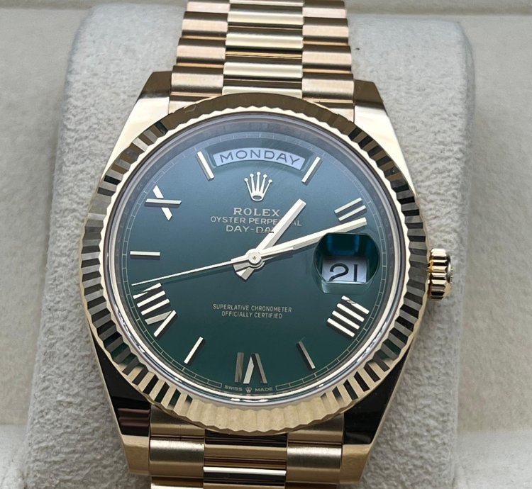 Rolex Day-date 40 Green New