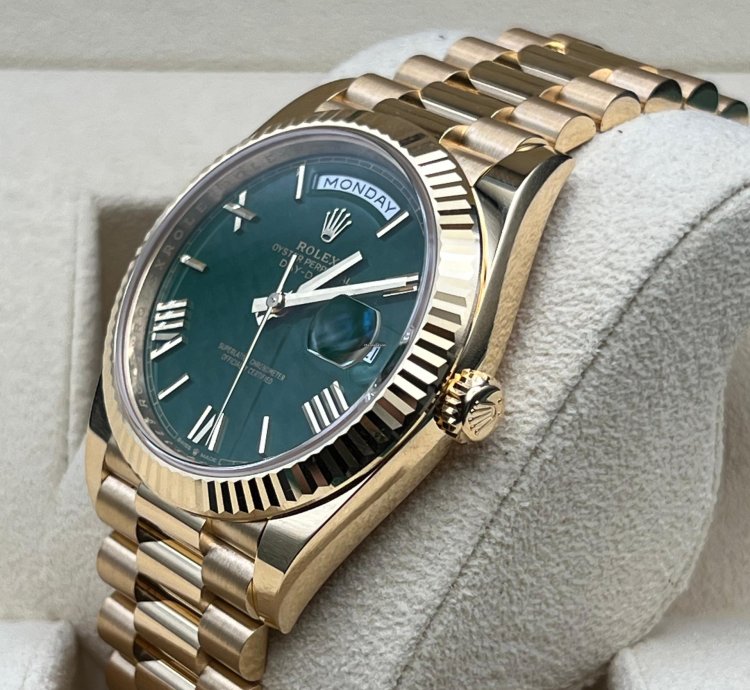 Rolex Day-date 40 Green New