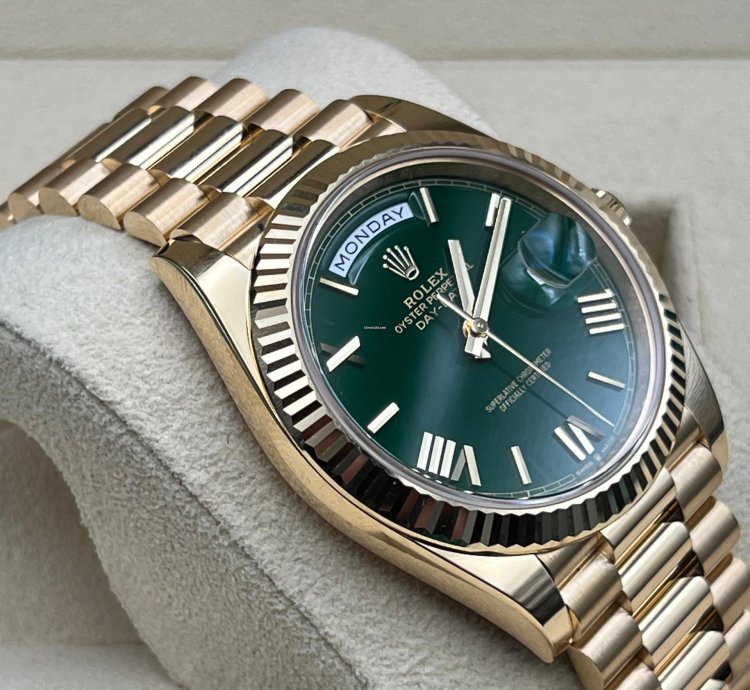 Rolex Day-date 40 Green New