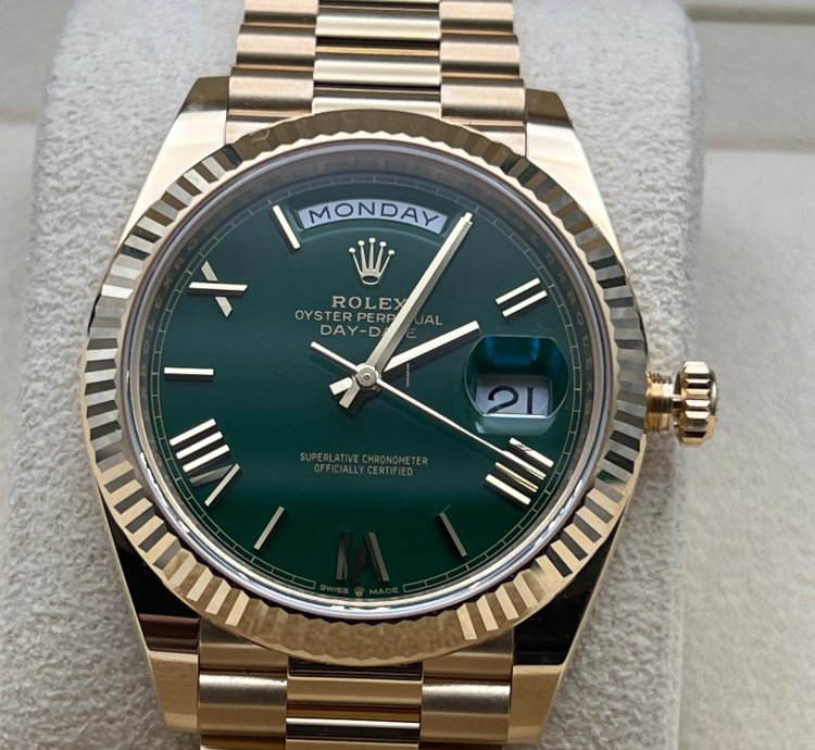 Rolex Day-date 40 Green New
