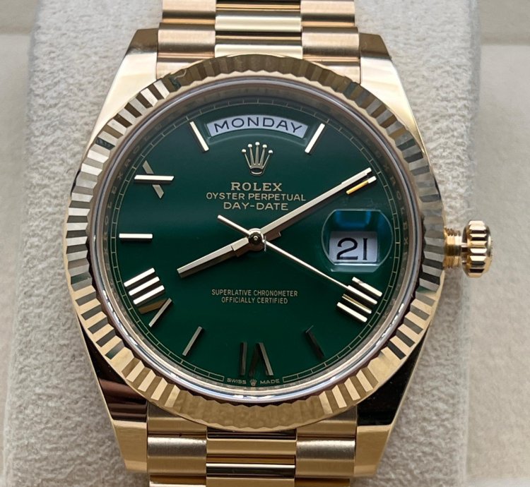 Rolex Day-date 40 Green New
