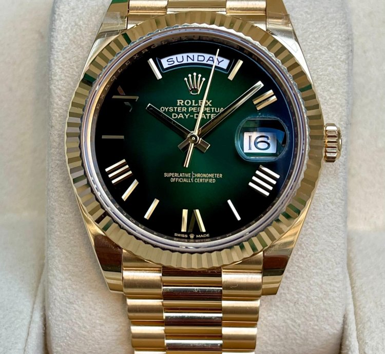Rolex Day-date 40 Green New 2025