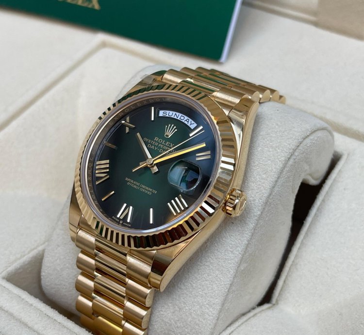 Rolex Day-date 40 Green New 2025