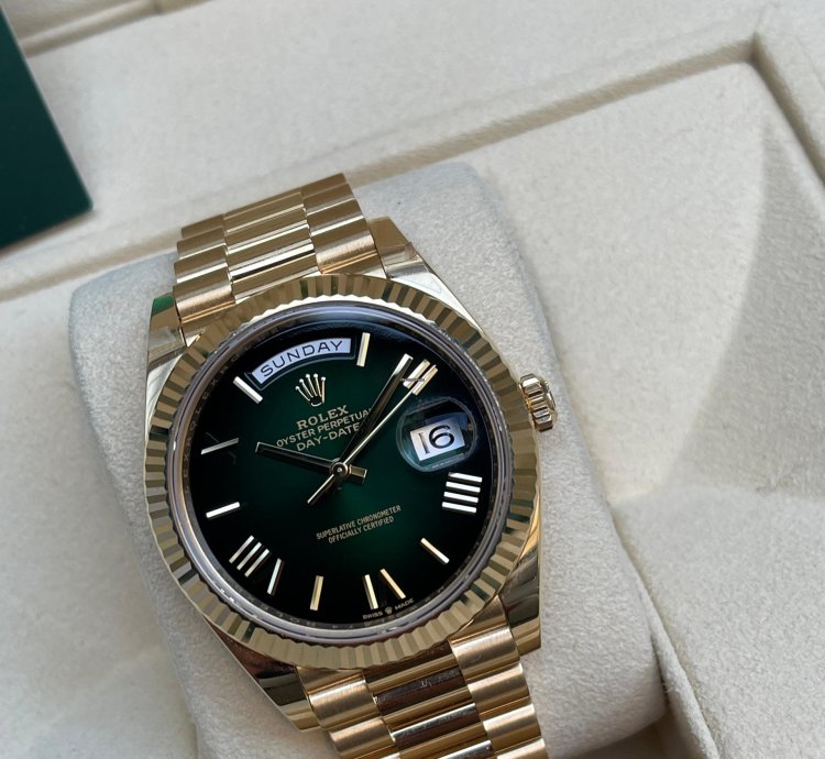 Rolex Day-date 40 Green New 2025