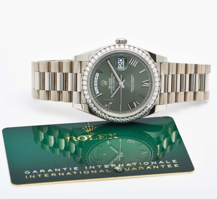 Rolex Day-date 40 Green Olive 228349rbr