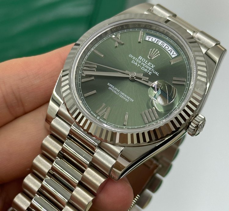 Rolex Day-date 40 Green Roman