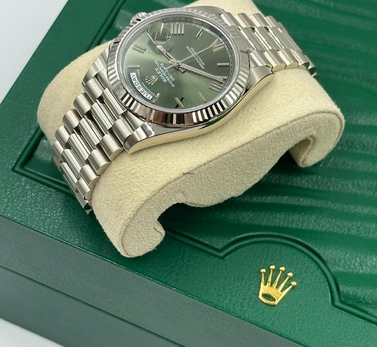 Rolex Day-date 40 Green Roman