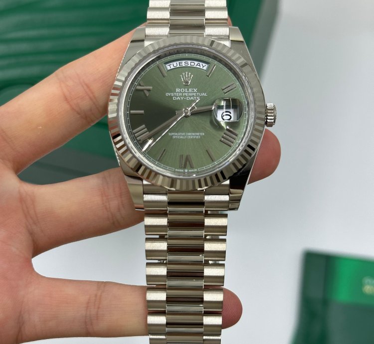 Rolex Day-date 40 Green Roman