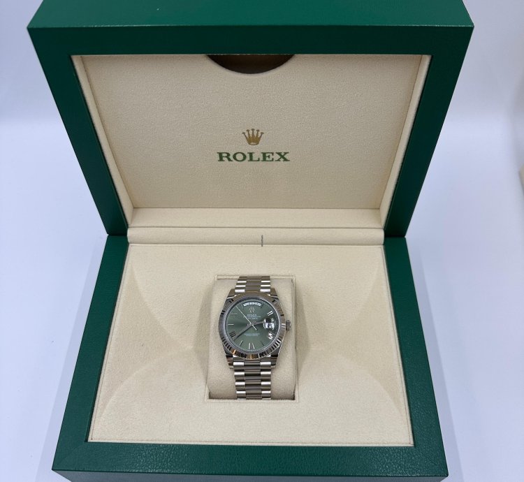 Rolex Day-date 40 Green Roman